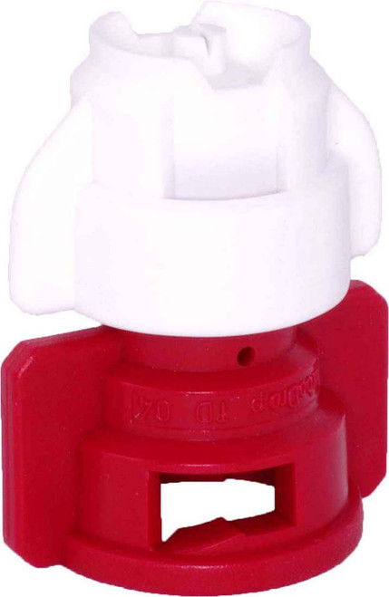 TurboDrop XL Black/Red Polyacetal-EPDM Medium Pressure Spray Nozzle