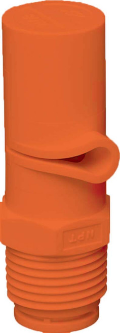 XP BoomJet Orange Acetal Polymer Boomless Flat Spray Nozzle