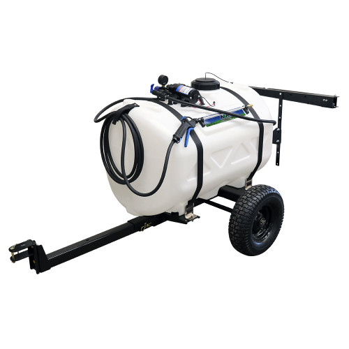 60 Gallon Deluxe Trailer Sprayer, 10 Foot Swath image 0