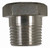 Stainless Steel Pipe Hex Plug Fitting - 3/8" MPT