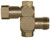 Brass Swivel Union Fitting - 1/4" FPT x 11/16" MPS