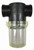 1 1/2" FPT Clear Poly T-Line Strainer with Viton Gasket-1703076886