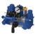 6.3 GPM Poly Diaphragm Pump with 3/4" Hollow Shaft, Gearbox & Controller