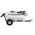 Master Grass Guardian 25 Gallon Trailer Broadcast Sprayer - 1.1GPM, 7' Swath 