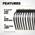 Braber 3-Point Landscape Rake 5' up to 50 HP –Model# BE-LR5N