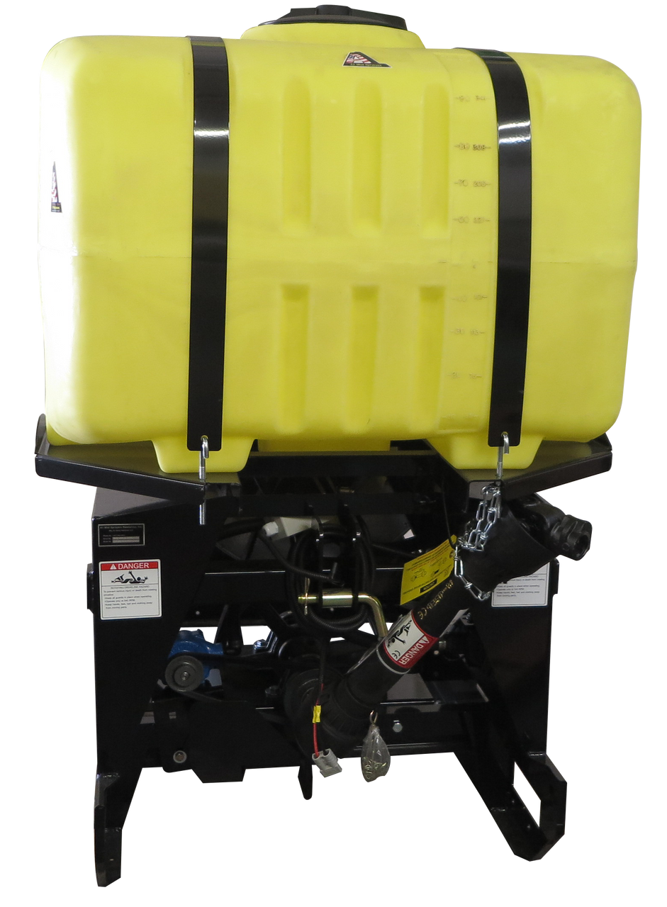 A1 100 Gallon 3 Point PTO Titan X Mist Sprayer - Hose Reel