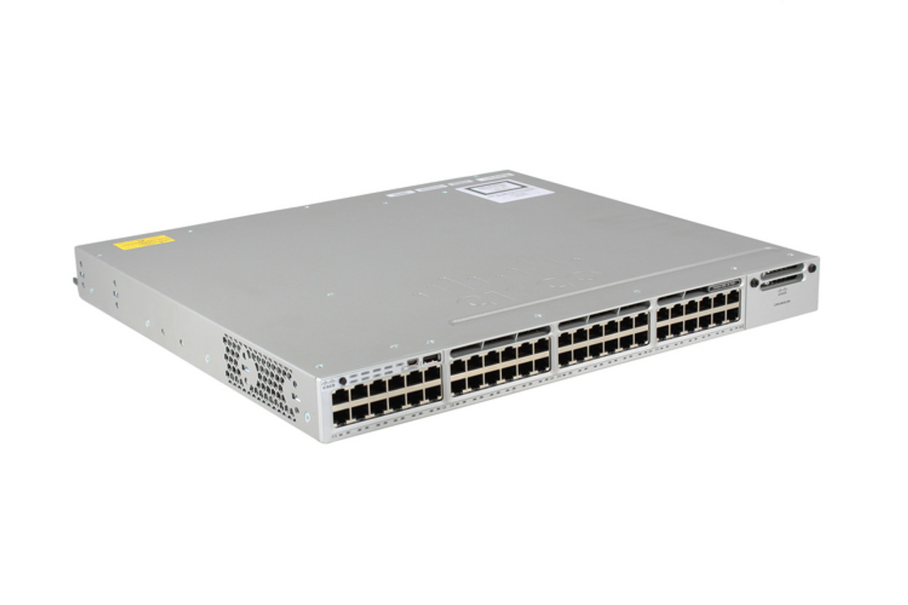 Cisco Catalyst 3850 Series Switch, 48 Port, PoE+, WS-C3850-48P-E -  ThinClientPros