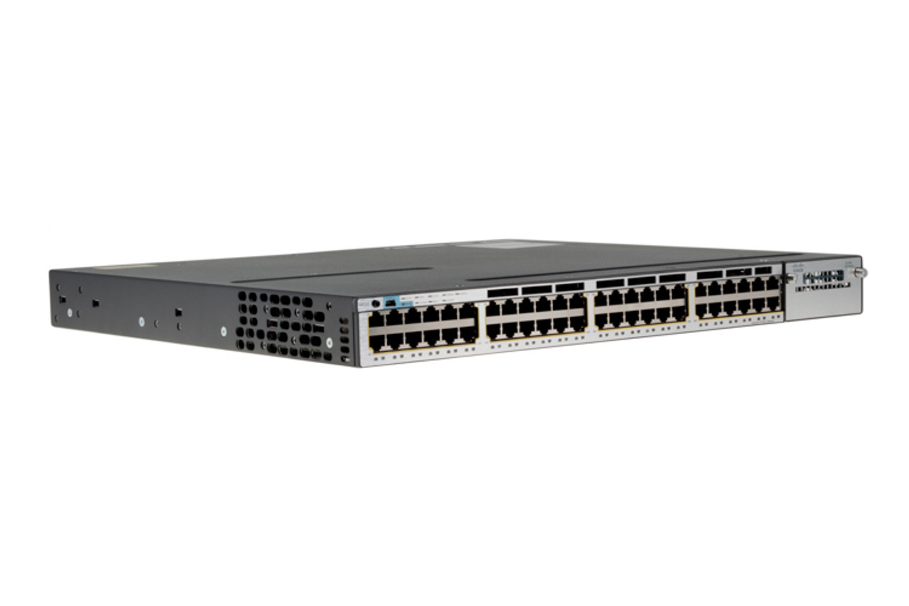 Cisco 3750X Series 48 Port Switch, WS-C3750X-48T-S - ThinClientPros