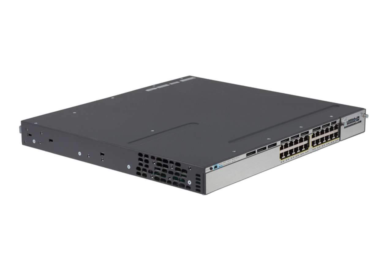 Cisco Catalyst 3750-X Series Switch, 24 Gigabit Ethernet Ports, IP