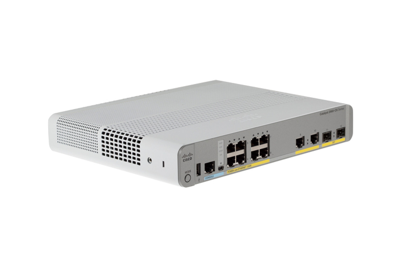 Cisco Catalyst 2960 CX Series Switch, WS-C2960CX-8PC-L - ThinClientPros