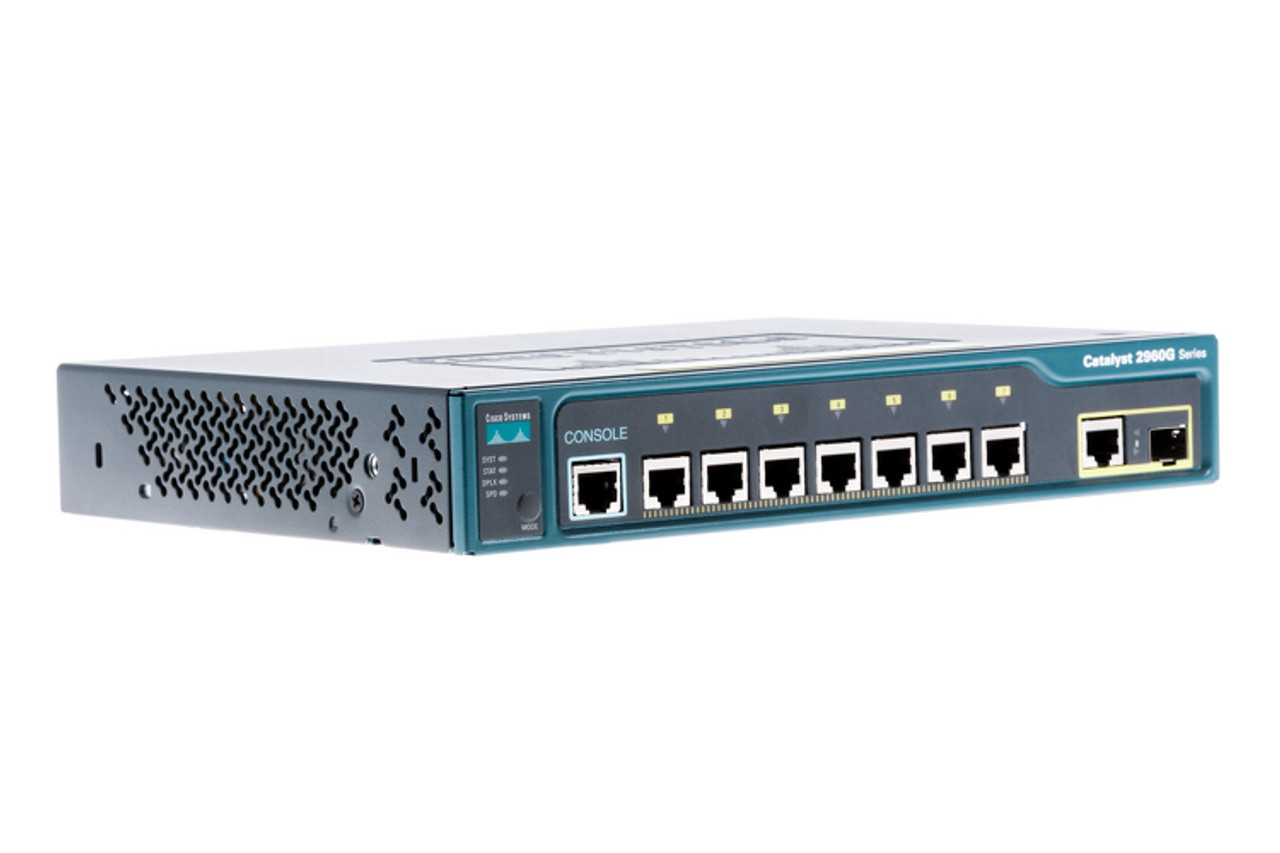 Cisco 2960 Series 8 Port Gigabit Switch, WS-C2960G-8TC-L