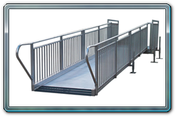 All Aluminum ADA Compliant Handicap Ramp