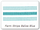 Farm Stripe Belize Blue