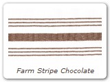 Farm Stripe Chocolate