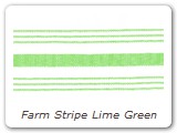 Farm Stripe Lime Green