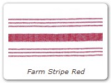 Farm Stripe Red