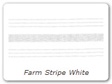 Farm Stripe White