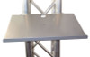 Best selling 12 1/2" x 17" Black or Silver Angle Truss Shelf with Truss Clamps. Fits Global Truss F23/F24 Truss.