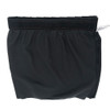 32 Inches High Best Value Black Expo Pleat Polyester Stage Skirting with Velcro. FR Rated. - Back side.