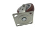 Most reviewed 6" X 2" Swivel Caster with Polyurethane Wheel and Roller Bearing - Mounting Plate view.