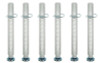 Top selling Set of 6 each Quik Stage 16” to 24” S3 Adjustable Portable Stage Legs with Adjustable Feet.