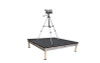 Quik Stage 3' x 4' x 24" High Camera Platform or Riser. Angle Side View with Camera