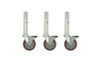 Most reviewed Set of 3 Single 16" Caster Legs for individual risers with 3 legs (300016)