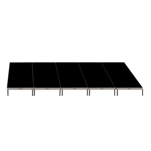 8 ft x 20 ft Portable Stage Package with 8 Inch High Legs and