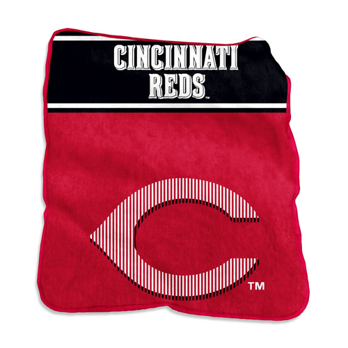 Cincinnati Reds Blanket 60x80 Raschel Throw