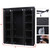 69" Portable Clothes Closet Wardrobe Storage Organizer with Non-Woven Fabric Quick and Easy to Assemble Extra Strong and Durable Black 69" Portable Clothes Closet Wardrobe Storage Organizer with Non-Woven Fabric Quick and Easy to Assemble Extra Strong and Durable Black
