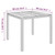 Garden Dining Set Gray PE rattan Modular Garden Dining Set