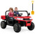 24V Ride On Kids Car with Dump Bed and Remote Control-Red - Color: Red