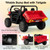 24V Ride On Kids Car with Dump Bed and Remote Control-Red - Color: Red