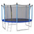 Outdoor Trampoline with Safety Closure Net-12 ft - Color: Blue - Size: 12 ft