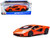 Lamborghini Countach LPI 800-4 Orange with Red Interior "Special Edition" 1/18 Diecast Model Car by