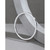 Minimalist 4.2mm S990 Sterling Silver Bangle