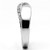 3W264 - Rhodium Brass Ring with Top Grade Crystal  in Clear