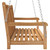 Swing Bench Natural Teak Solid Teak Wood Standard Durable