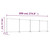 4-Panel Room Divider Black 274.8"x70.9" Fabric