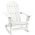 Garden Rocking Chair White Hardwood Medium Garden Rocking Chair