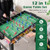 12-in-1 Combo Game Table Set with Foosball Air Hockey Pool Chess and Ping Pong