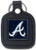 Atlanta Braves Key Ring Square Leather