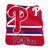 Philadelphia Phillies Blanket 50x60 Raschel Throw