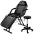 Black Adjustable Massage Bed Salon Chair w/ Hydraulic Stool