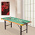 54-inch Green Fleece Top Pool Table Set with Balls Cues and Rack