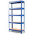 Heavy Duty 60 inch Adjustable 5-Shelf Metal Storage Rack in Navy Blue