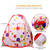 Kids Tent with Tunnel, Ball Pit Play House for Boys Girls, Babies and Toddlers Indoor& Outdoor