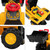 LEADZM Children's Bulldozer Toy Car without Power Two Plastic Simulation Stones and A Hat YF