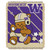 Washington OFFICIAL Collegiate "Half Court" Baby Woven Jacquard Throw