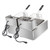 Deep Fryer 12.7QT/12L Stainless Steel Double Cylinder Electric Fryer with Baskets Filters,Electric Fryer for Turkey,French Fries,Donuts Deep Fryer 12.7QT/12L Stainless Steel Double Cylinder Electric Fryer with Baskets Filters,Electric Fryer for Turkey,French Fries,Donuts